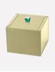 Petra Leather Square Box - Made in Italy - Giobagnara