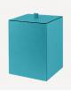 Walter Leather Waste Paper Bin - Made in Italy - Giobagnara