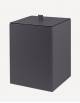 Walter Leather Waste Paper Bin - Made in Italy - Giobagnara