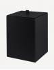 Walter Leather Waste Paper Bin - Made in Italy - Giobagnara