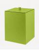 Walter Leather Waste Paper Bin - Made in Italy - Giobagnara