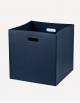 Cubo Leather Square Basket - Made in Italy - Giobagnara