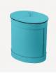 Crosby Leather Waste Paper Bin - Made in Italy - Giobagnara