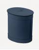 Crosby Leather Waste Paper Bin - Made in Italy - Giobagnara