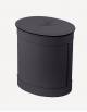 Crosby Leather Waste Paper Bin - Made in Italy - Giobagnara