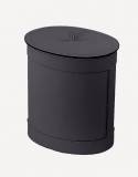 Crosby Leather Waste Paper Bin - Made in Italy - Giobagnara