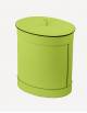 Crosby Leather Waste Paper Bin - Made in Italy - Giobagnara