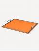 Defile Leather Rectangular Tray - Made in Italy - Giobagnara
