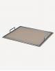Defile Leather Rectangular Tray - Made in Italy - Giobagnara