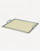 Defile Leather Rectangular Tray - Made in Italy - Giobagnara