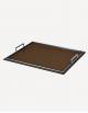 Defile Leather Rectangular Tray - Made in Italy - Giobagnara