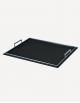 Defile Leather Rectangular Tray - Made in Italy - Giobagnara