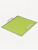 Defile Leather Square Tray - Made in Italy - Giobagnara