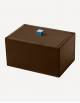 Petra Leather Rectangular Box - Made in Italy - Giobagnara