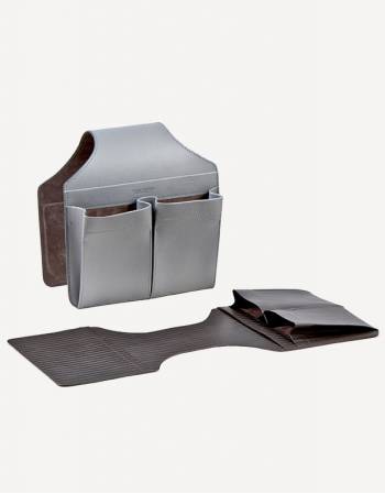 Tasche Portaoggetti per Divano in Pelle - Prodotto in Italia - Giobagnara