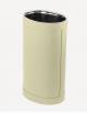 Crosby Oval Leather Umbrella Stand - Made in Italy - Giobagnara