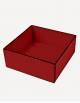 Marea Leather Square Basket - Made in Italy - Giobagnara