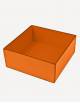 Marea Leather Square Basket - Made in Italy - Giobagnara
