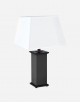Leather Table Lamp - Made in Italy