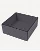 Marea Leather Square Basket - Made in Italy - Giobagnara