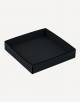 Marea Low Leather Square Basket - Made in Italy - Giobagnara