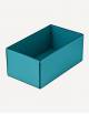 Marea Leather Rectangular Basket - Made in Italy - Giobagnara