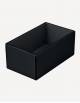 Marea Leather Rectangular Basket - Made in Italy - Giobagnara