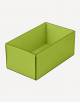 Marea Leather Rectangular Basket - Made in Italy - Giobagnara