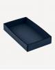 Marea Low Leather Rectangualer Basket - Made in Italy - Giobagnara