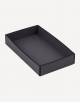 Marea Low Leather Rectangualer Basket - Made in Italy - Giobagnara