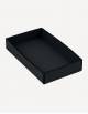 Marea Low Leather Rectangualer Basket - Made in Italy - Giobagnara