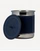 Raf Leather Bathroom Bin - Made in Italy - Giobagnara