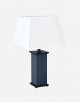 Leather Table Lamp - Made in Italy