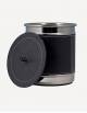 Raf Leather Bathroom Bin - Made in Italy - Giobagnara