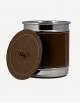 Raf Leather Bathroom Bin - Made in Italy - Giobagnara