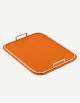 Bellini Leather Rectangular Tray - Made in Italy - Giobagnara
