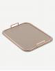 Bellini Leather Rectangular Tray - Made in Italy - Giobagnara