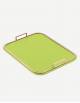 Bellini Leather Rectangular Tray - Made in Italy - Giobagnara