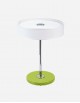 Leather Round Table Lamp - Made in Italy