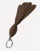 Cometa Leather Keyring - Made in Italy - Giobagnara