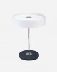 Leather Round Table Lamp - Made in Italy