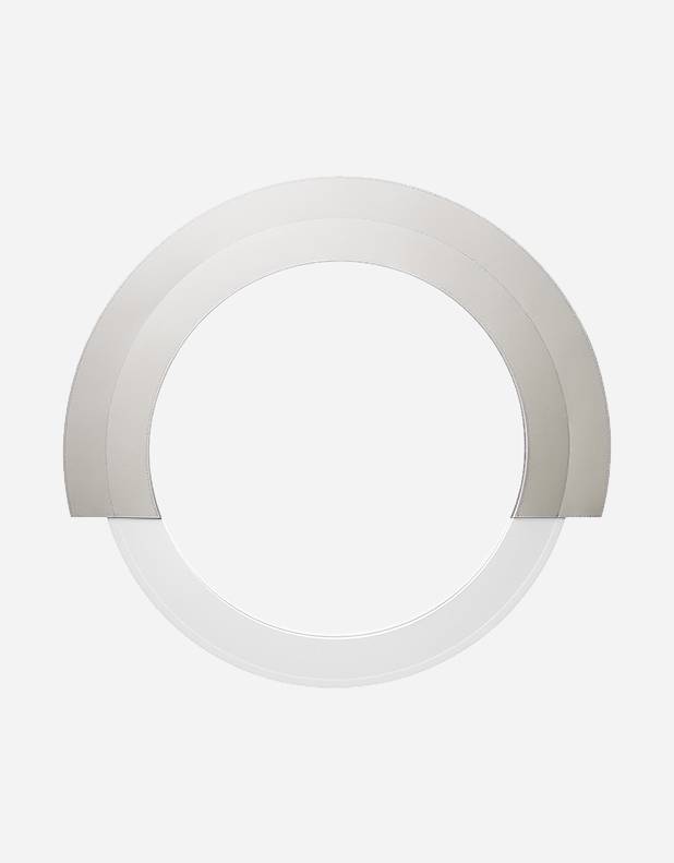Yoko Mirrors Bicolor - Handmade in Italy - Rudi