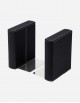 Leather Bookend - Wood Structure