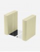 Leather Bookend - Wood Structure