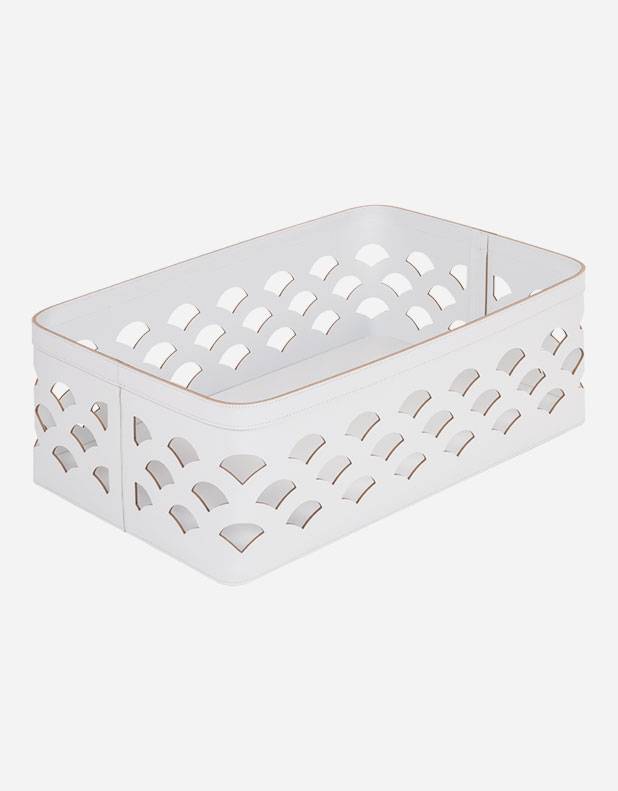 Venezia Basket Rectangular - Handmade in Italy - Rudi