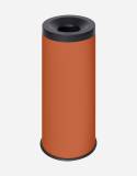 Bino Fireproof Bin with Metal - Handmade in Italy - Rudi