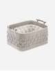 RAVENNA BASKET RECTANGULAR LOW