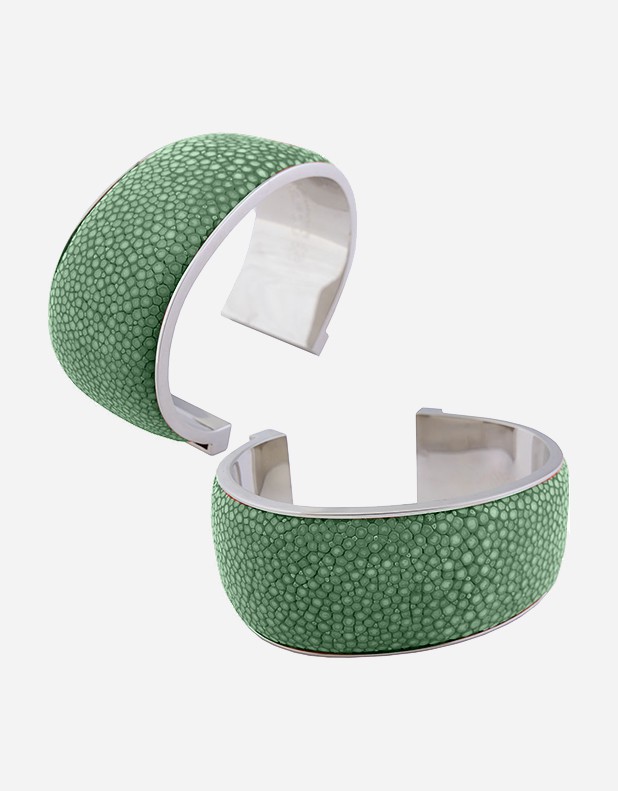 Shagreen Bracelet 3 cm - Made in Italy