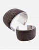 Shagreen Bracelet 4 cm - Made in Italy