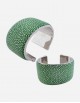 Shagreen Bracelet 4 cm - Made in Italy